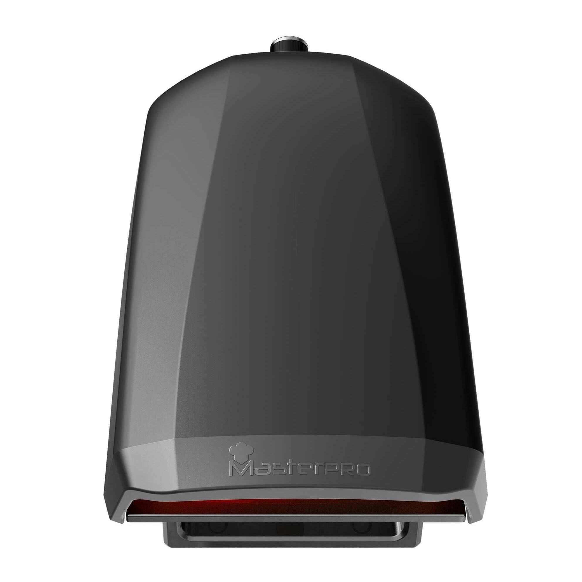 Horno de Pizza a Gas Giratorio 32,5×32,5 cm – Hasta 500 ºC, Cocción Rápida y Uniforme MasterPRO