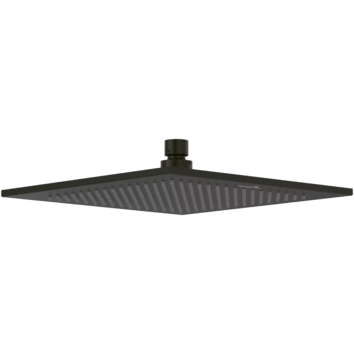 Douche de tête Universal rectangle Noir mat
