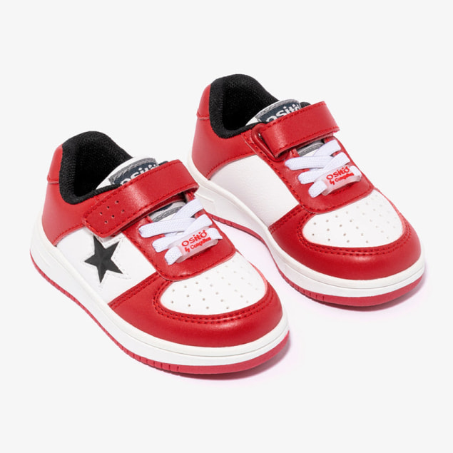 Zapatillas de Bebés Con Luces en Rojo