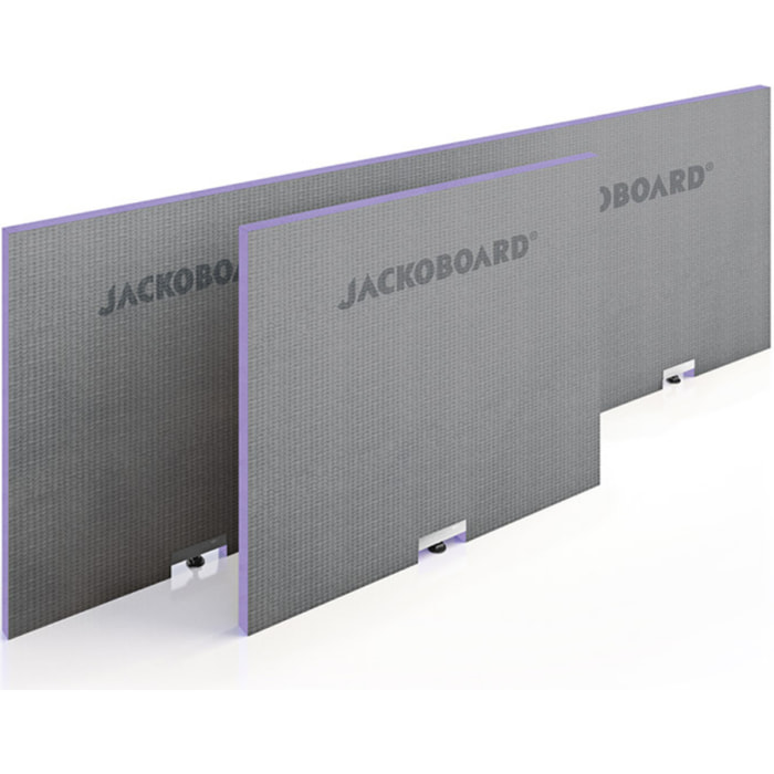 JACKOBOARD® Wabo Set d'habillage baignoire à carreler 210/73 x 60 x 3 cm, avec pieds réglables, Hydrofuge (4500103-4500032SET)