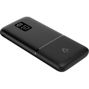 Batterie externe ABYX 10 000 mAh noire