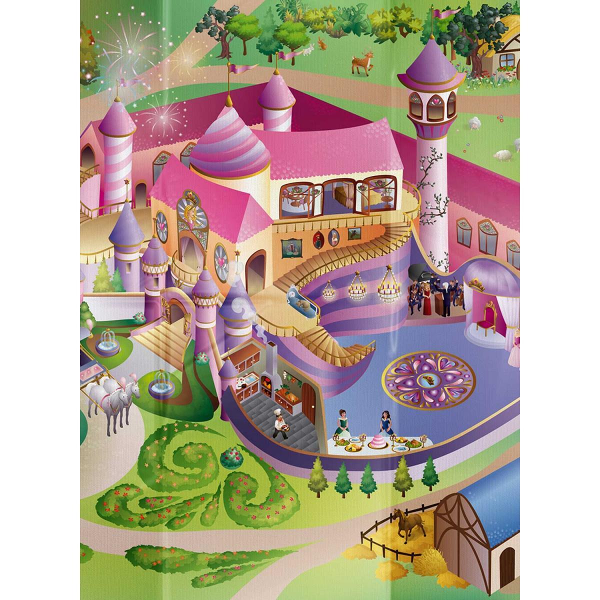 Nappe pour jeu d'enfant Château Princesse