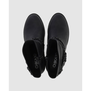 Botines - Negro - Tacón: 7 cm