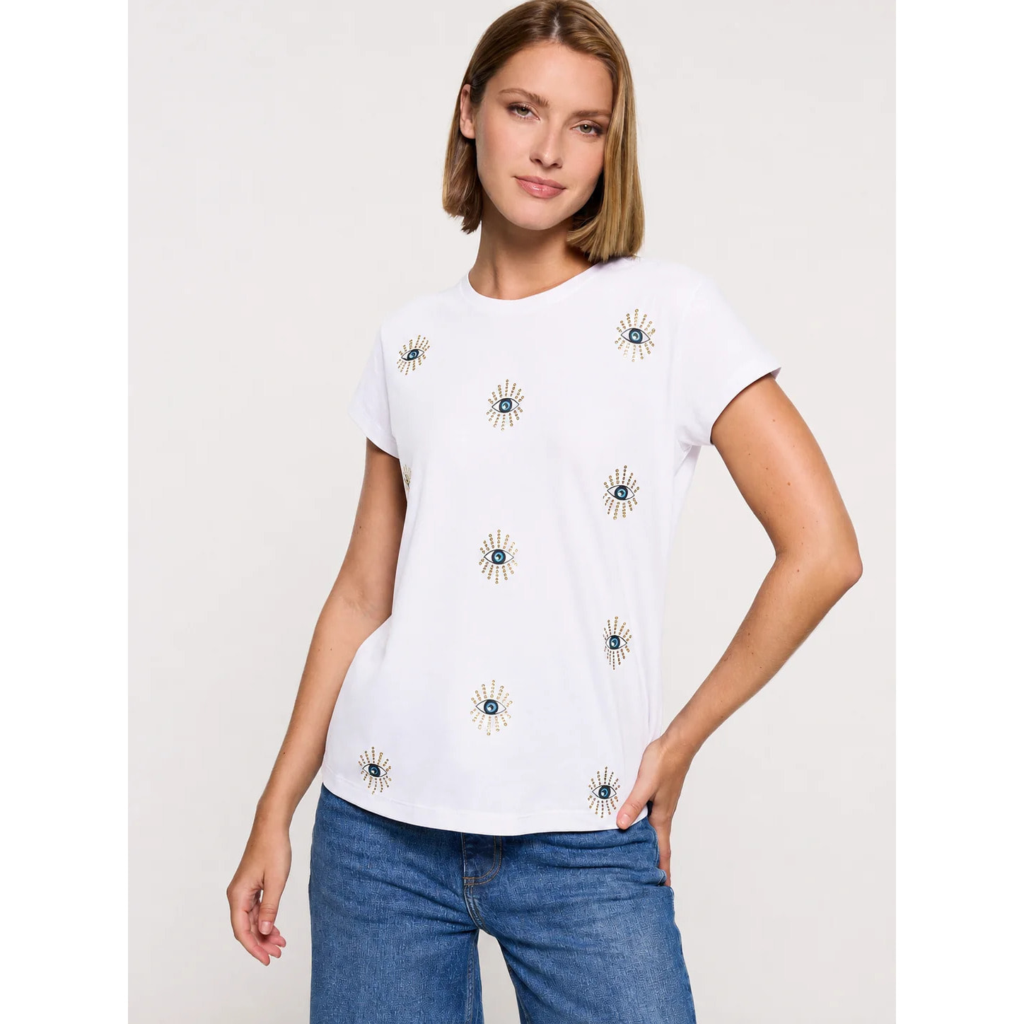 Camiseta Blanca - Olhosa