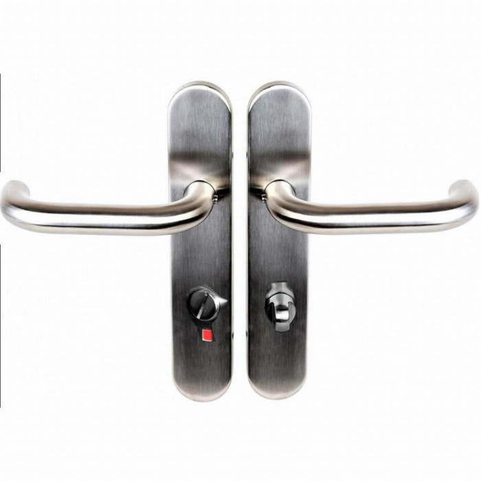 Paire plaques WC avec voyant INOX IMPORT - 945