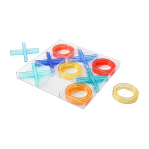 Well home - juego de tic tac toe transparente 5x y 5o