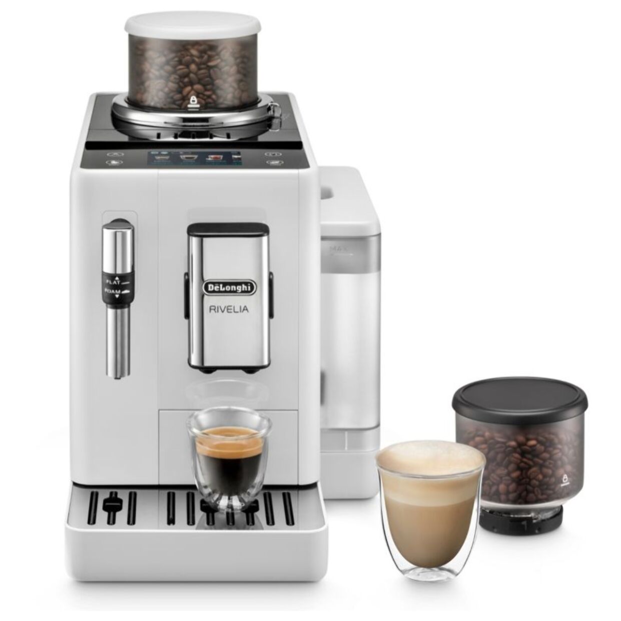 Expresso Broyeur DELONGHI FEB4435.W Rivelia Blanche