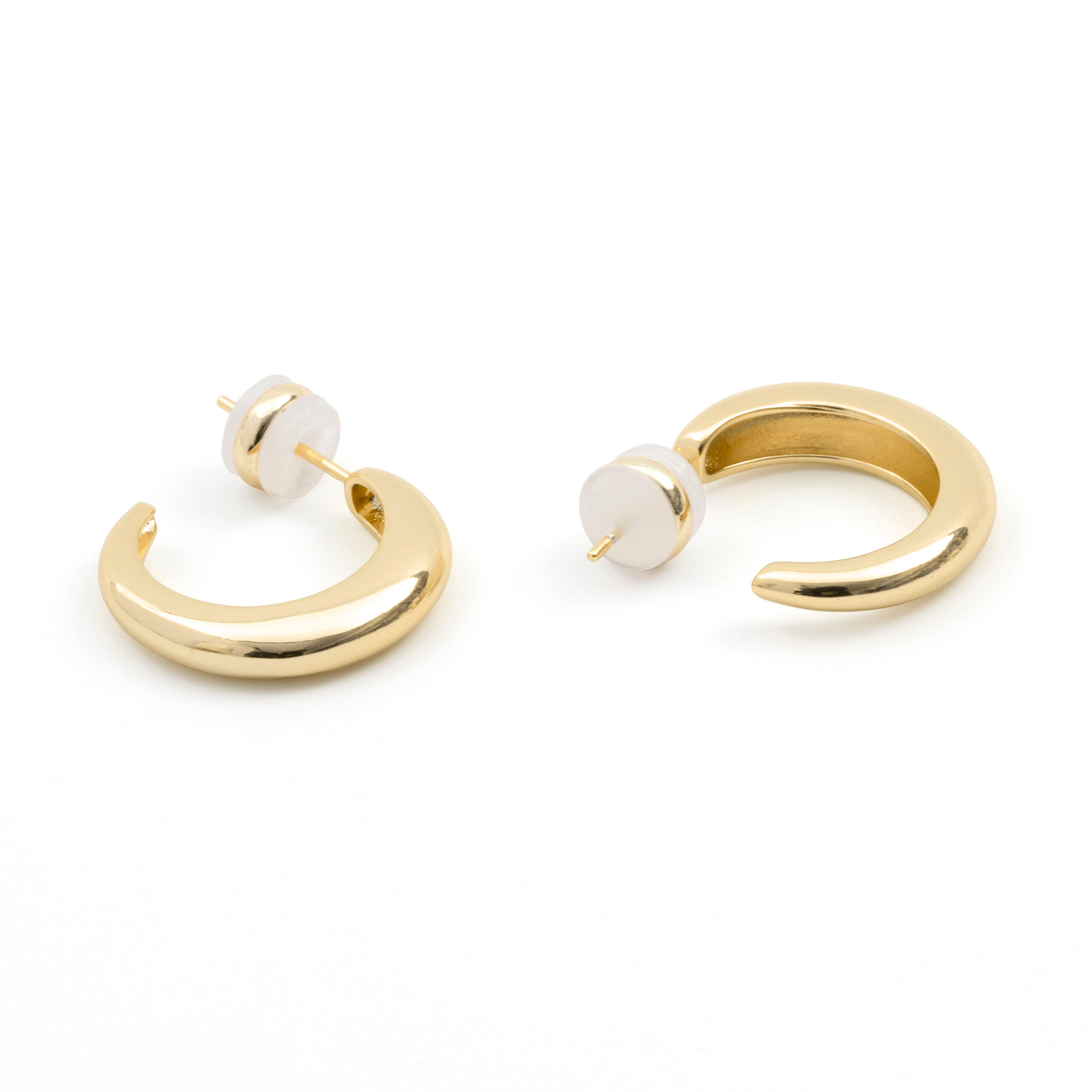 Pendientes Reya acabado oro amarillo 18k