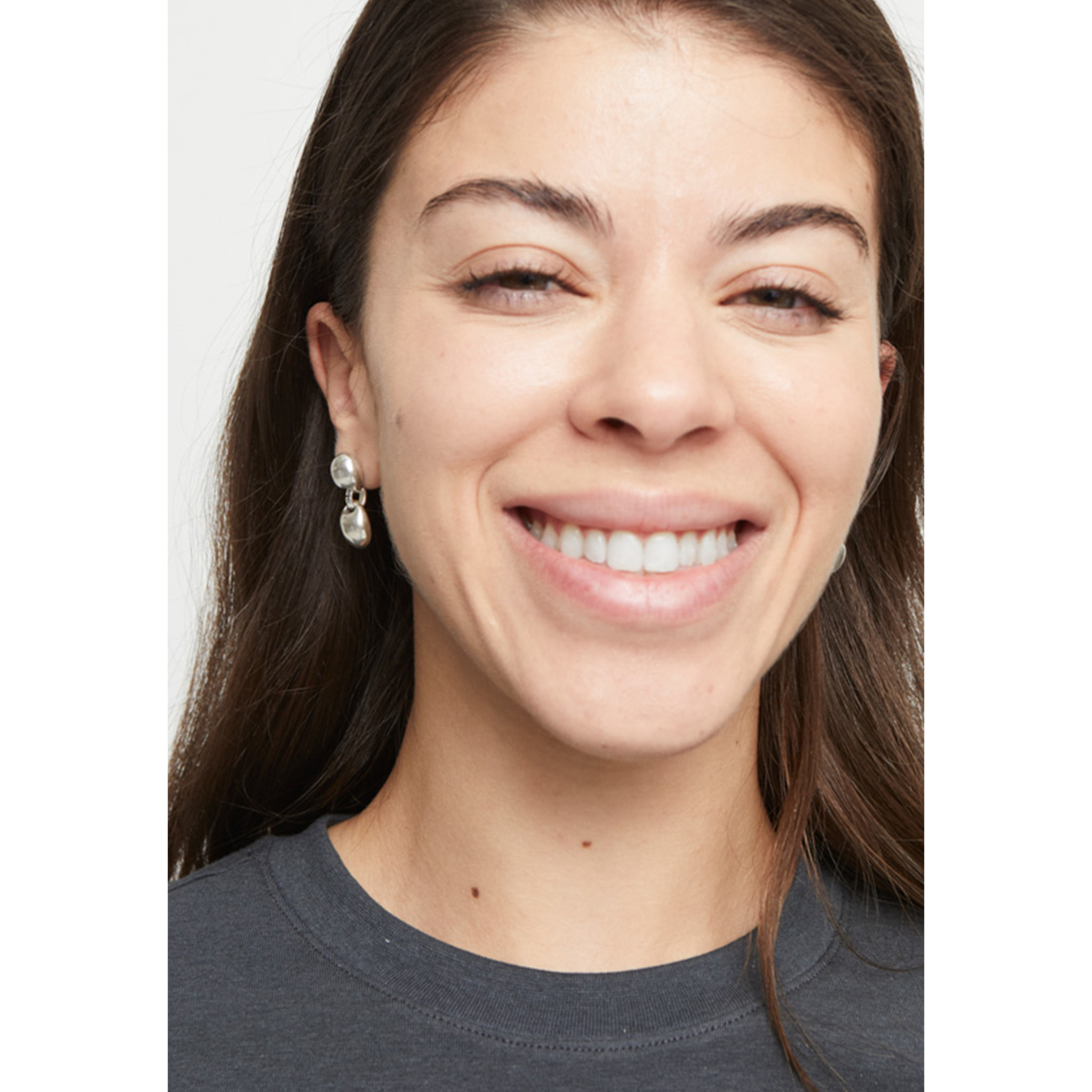 Pendiente SER INTRÉPIDA PLATEADO U