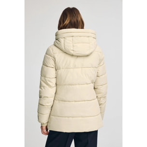 Chaqueta Iris color crudo con logo Polo Club