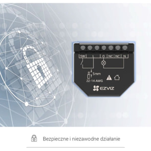 Relais Wifi intelligent EZVIZ Smart Relay T36