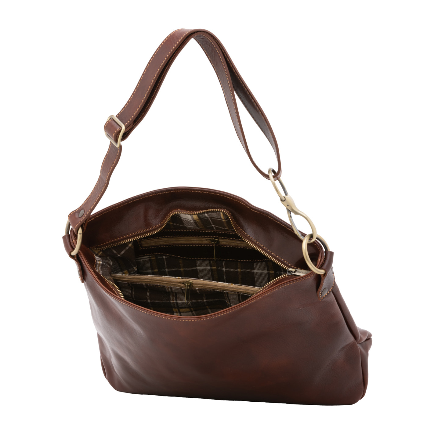 Borsa a spalla  da donna In Vera pelle Made in Italy 38x29x11 cm