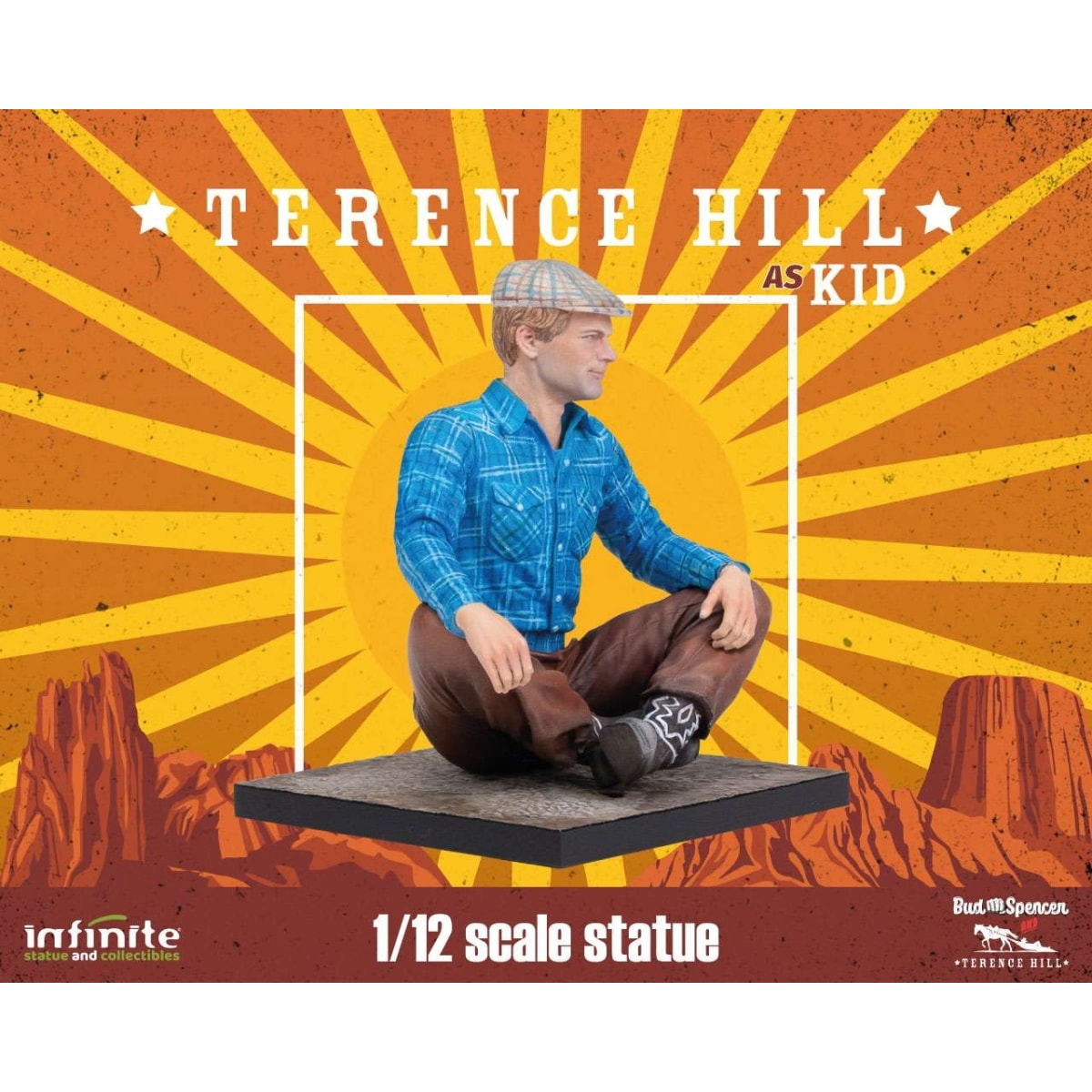 Terence Hill As Kid 1/12 Statua Statua Infinite Statua