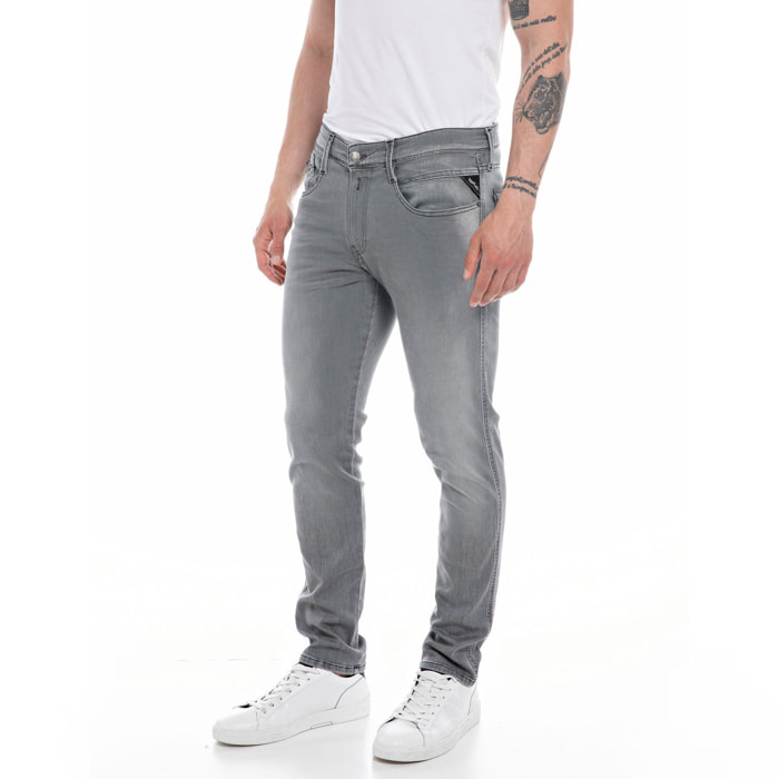 Jeans Anbass - slim fit - grigio denim