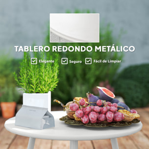 Conjunto de Jardín Exterior de Ratán Sintético de 4 Piezas Muebles de Jardín Exterior con Sofá de 2 Plazas 2 Sillones 1 Mesa de Centro de Metal con Cojines Crema y Natural