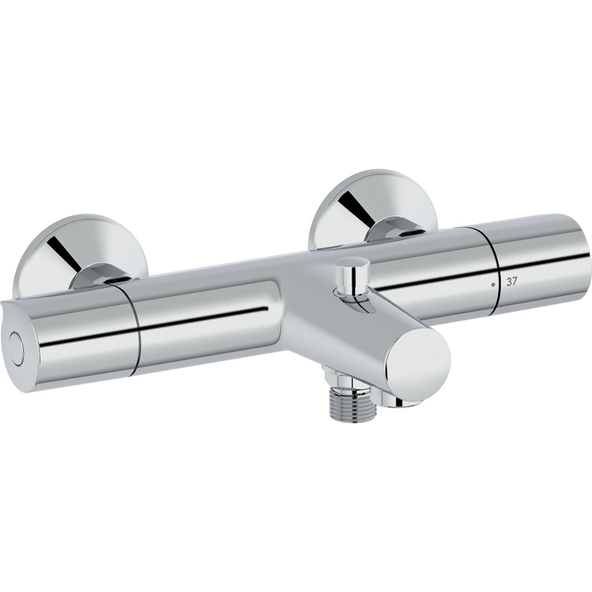 Jacob Delafon mitigeur thermostatique bain douche mural Simone Chrome