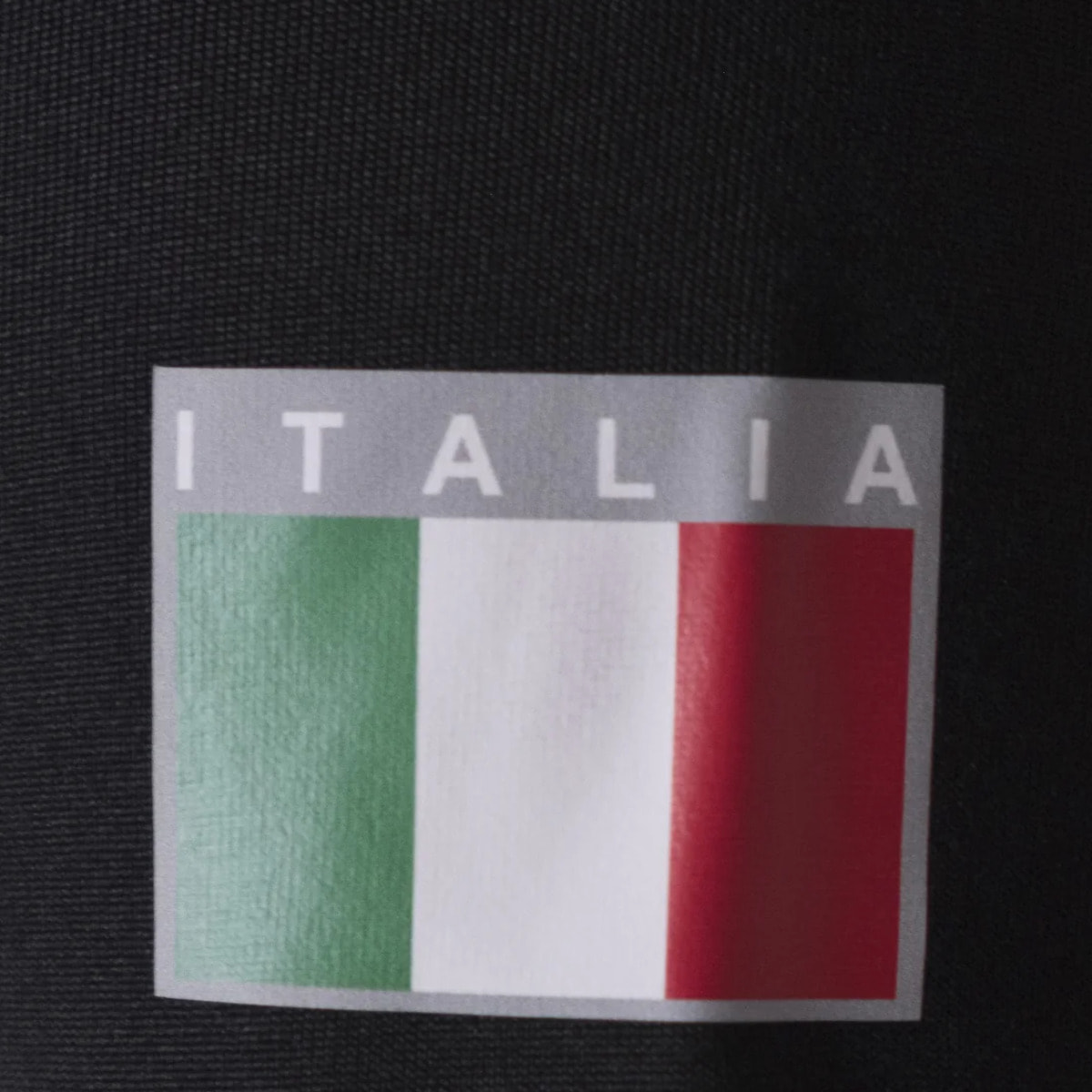Felpa Esercito a maniche lunghe con zip sport nera uomo
