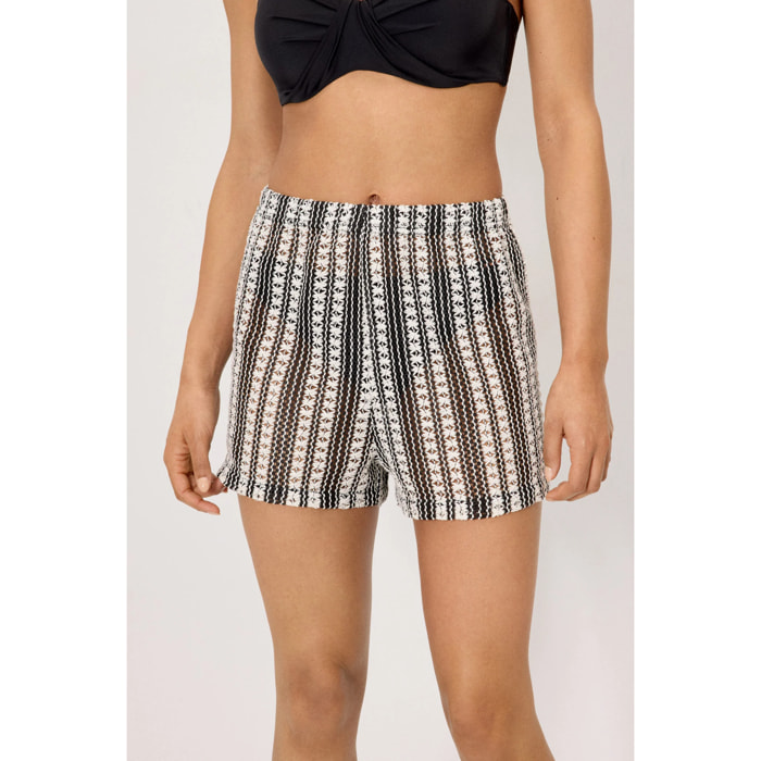 Pantaloni corti Nero