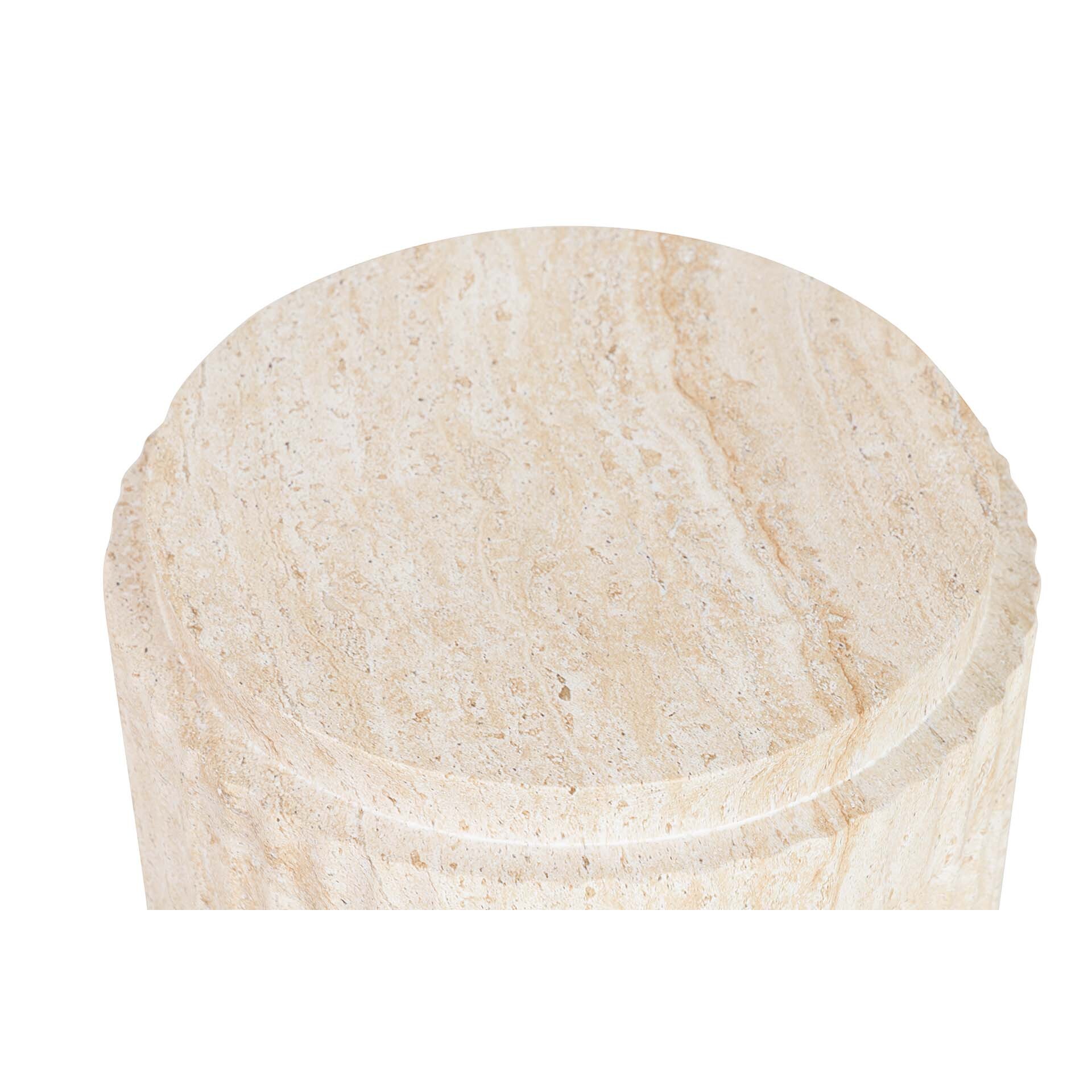 Mesa Auxiliar/taburete Marrón Sedit 36x36x45 Cm
