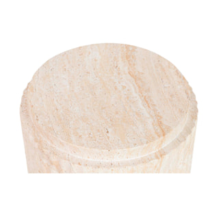 Mesa Auxiliar/taburete Marrón Sedit 36x36x45 Cm