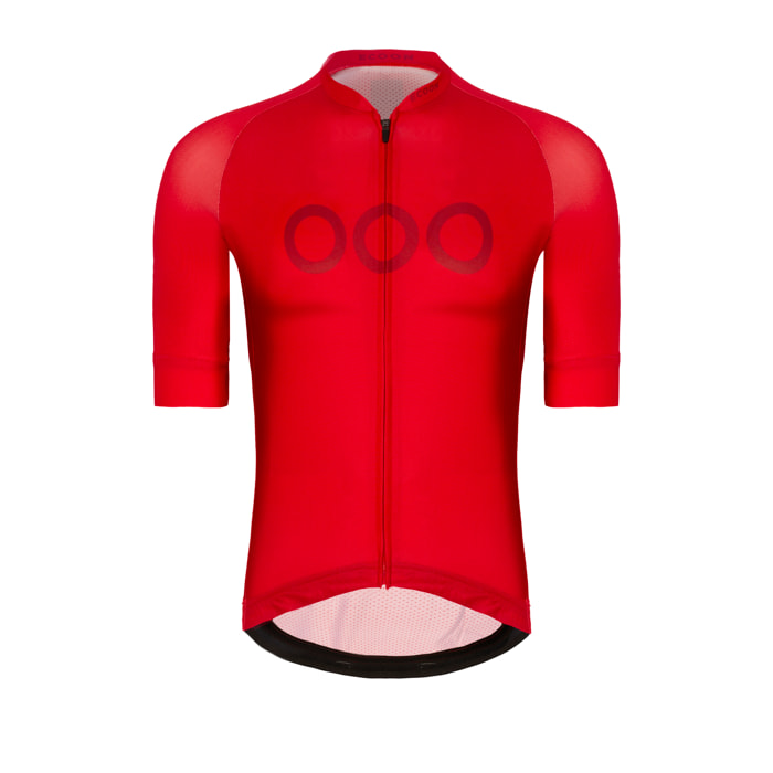 Maglia a maniche corte ECOON Galibier da uomo in rosso