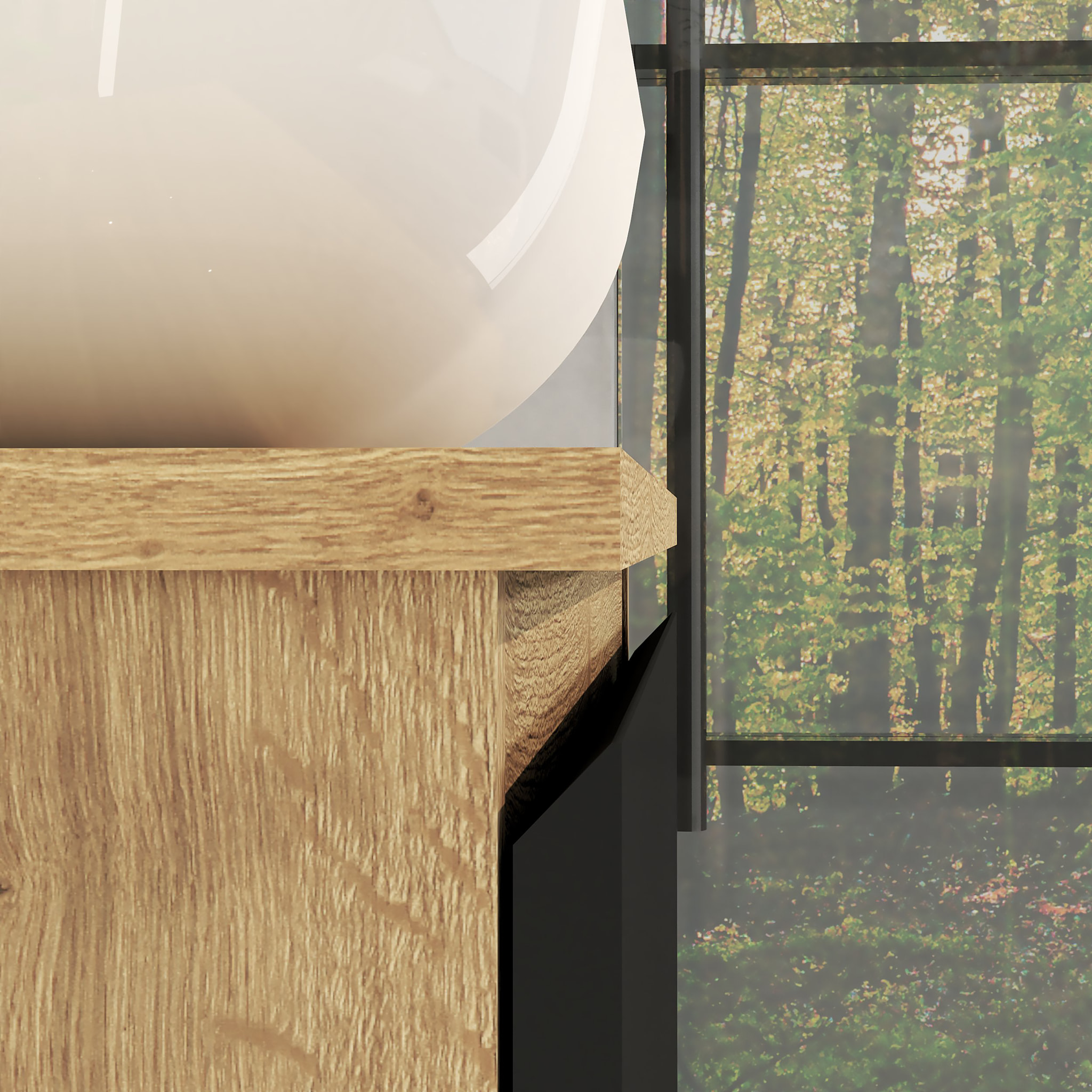 ENSEMBLE DE SALLE DE BAIN NIA | MEUBLE SUSPENDU | 70 CM NOIR | DEUX TIROIRS |LAVABO SUR PLAN | MIROIR NON INCLUS | MEUBLE MONTÉ | ALDAY