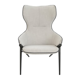 Sillón Angel Cerda de tela 70x90x102cm