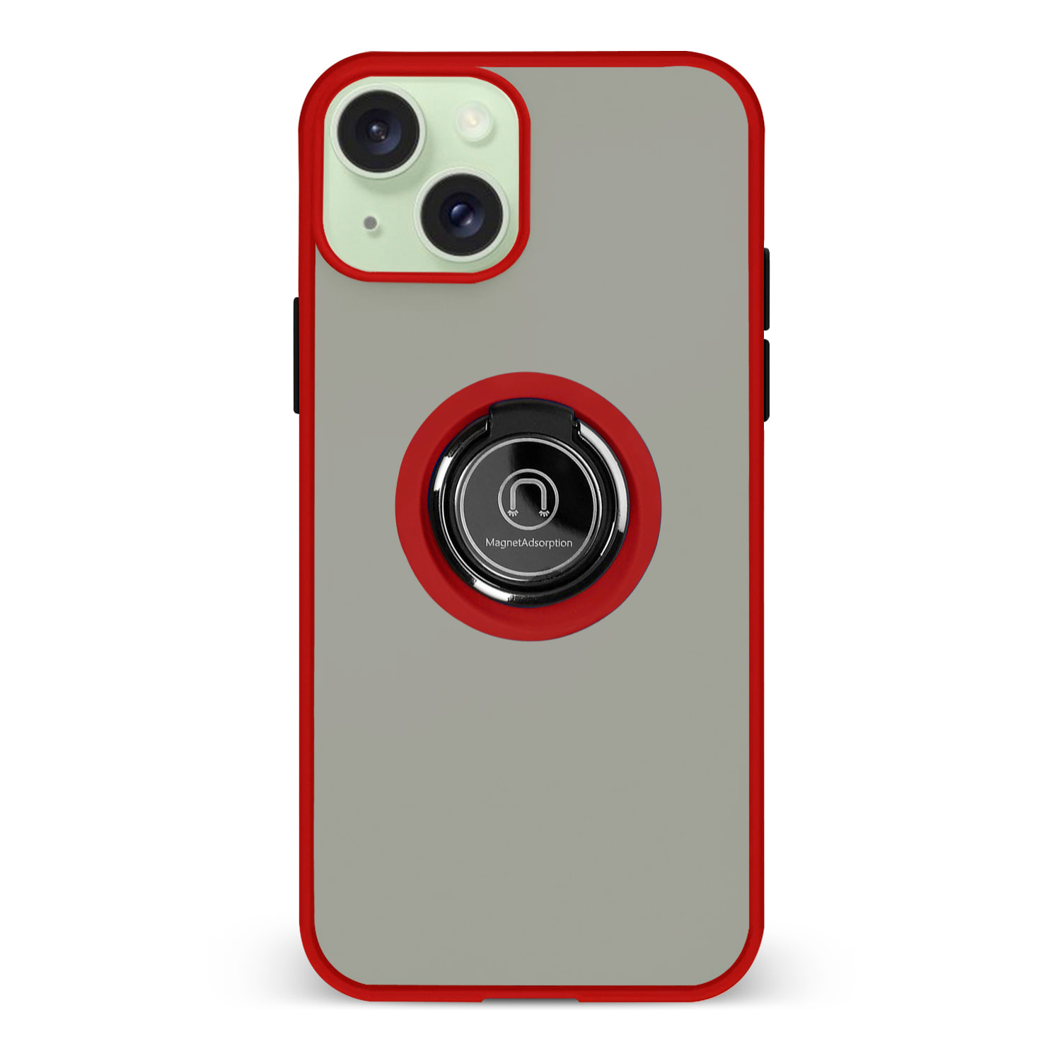 Custodia ibrida anti-shock Clampstand per 15. Anello di bloccaggio pieghevole + modalità stand.