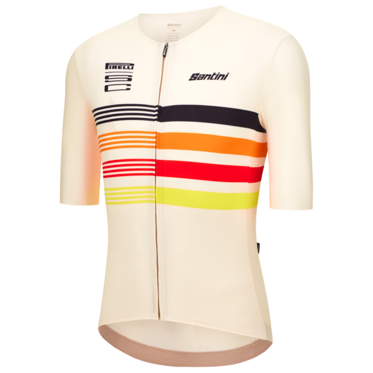 Pirelli Sport Club - Maglia Unisex Tape - Bianco - Unisex