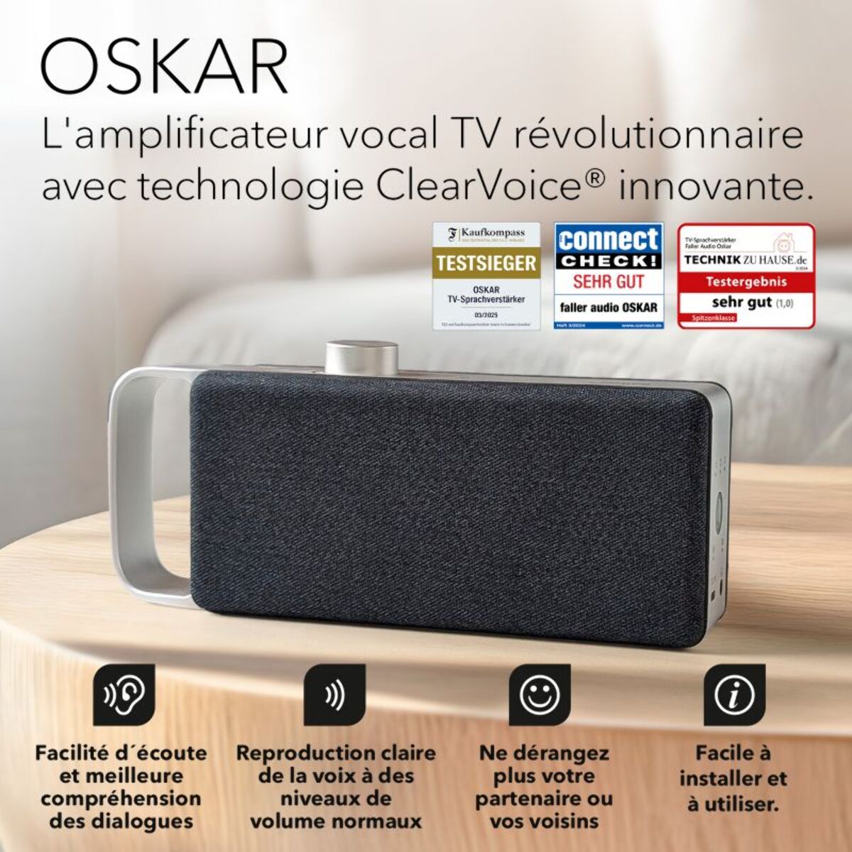 Amplificateur Vocal FALLER OSKAR Gris