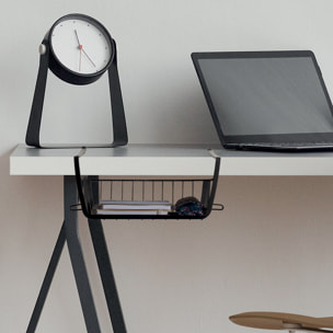 Panier de rangement à suspendre 31,5cm noir