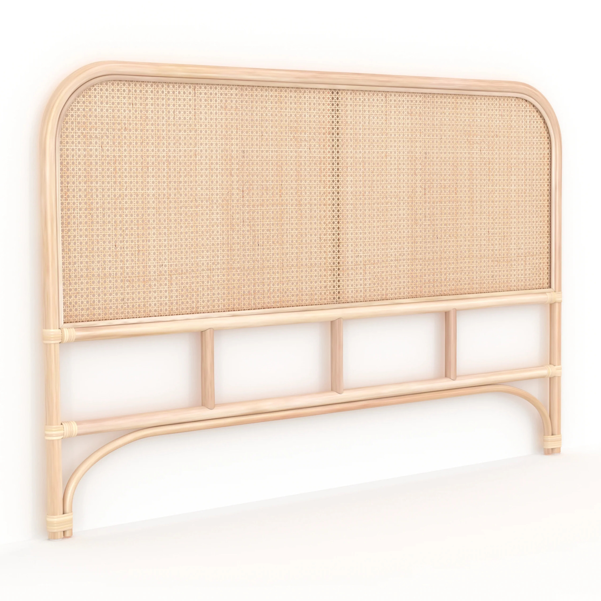 Tête de lit en rotin et cannage 140 cm - Naïra