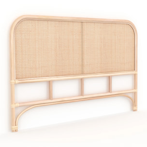Tête de lit en rotin et cannage 140 cm - Naïra