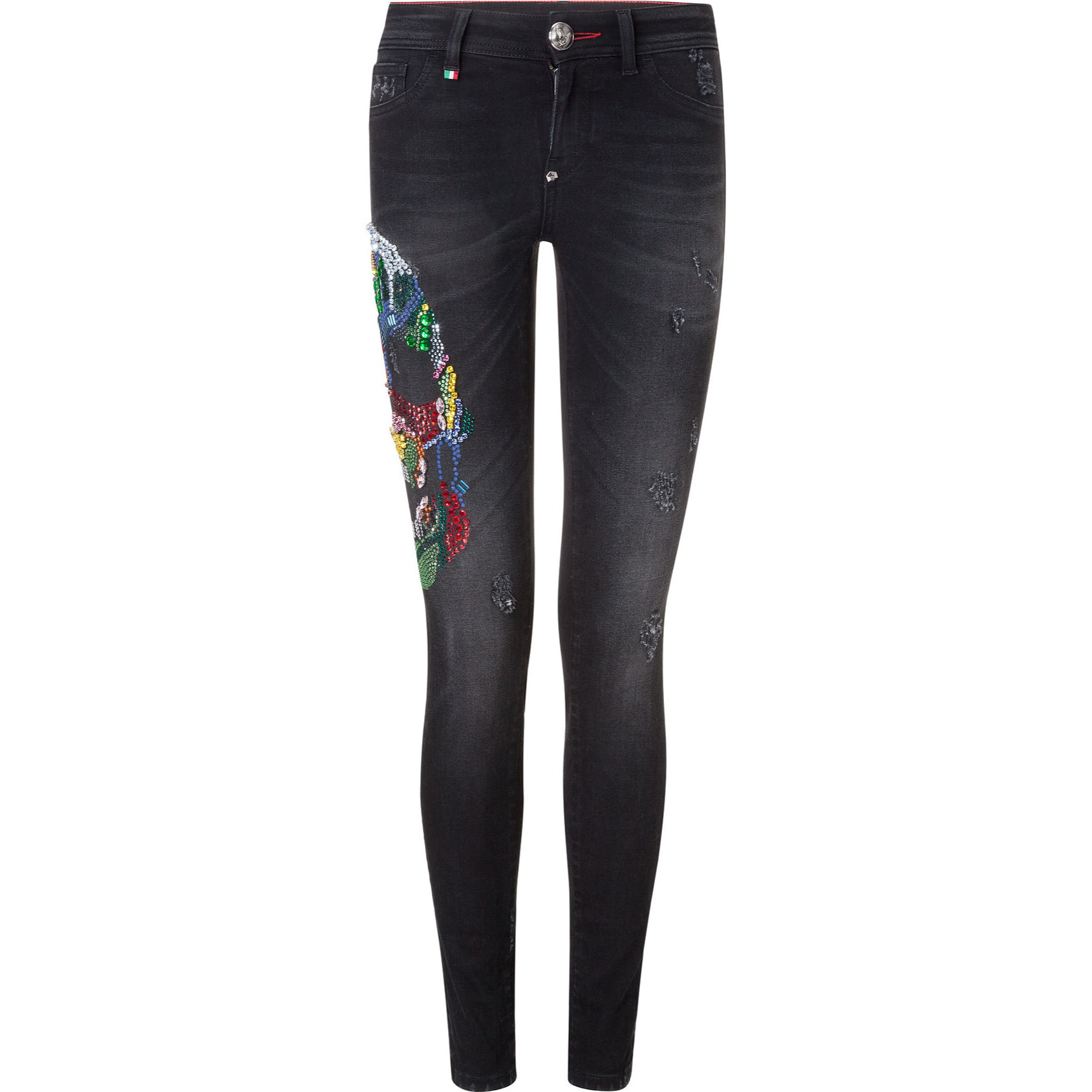 PHILIPP PLEIN jeggings "shield"