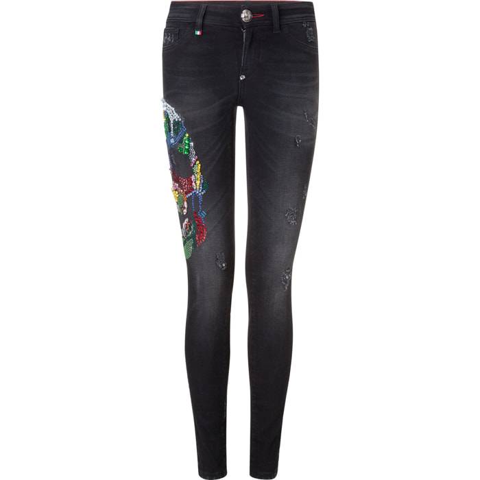 PHILIPP PLEIN jeggings "shield"