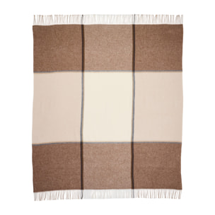 Plaid laine et coton, GARANCE