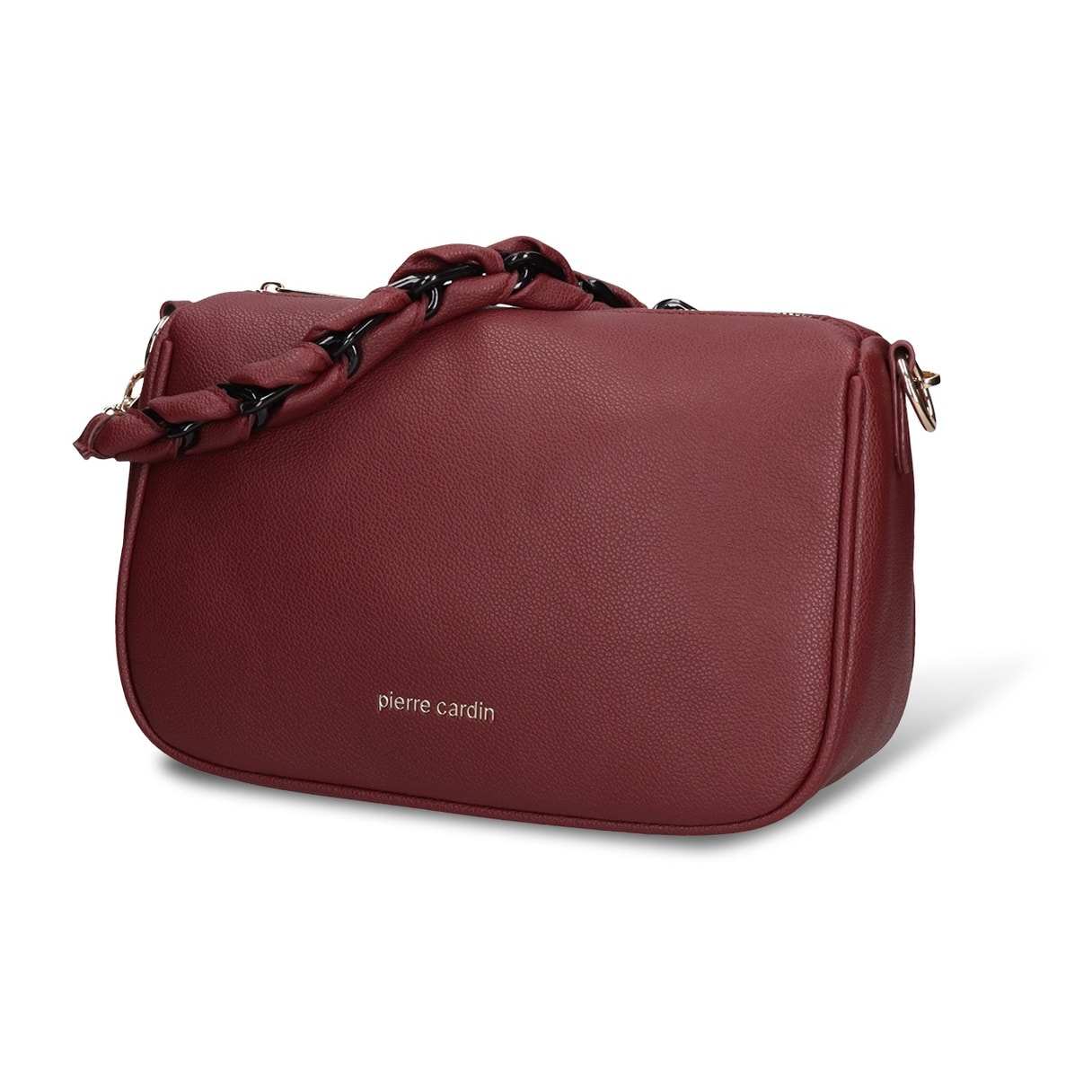 Borsa a spalla da donna - Modello Céleste Lux - Pelle vegana PU - 28.0 x 18.0 x 12.0 cm