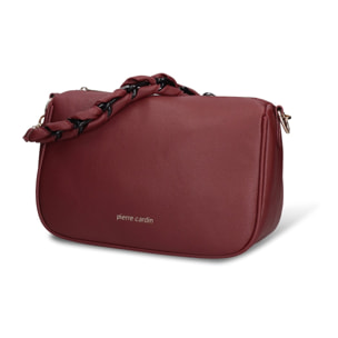 Borsa a spalla da donna - Modello Céleste Lux - Pelle vegana PU - 28.0 x 18.0 x 12.0 cm