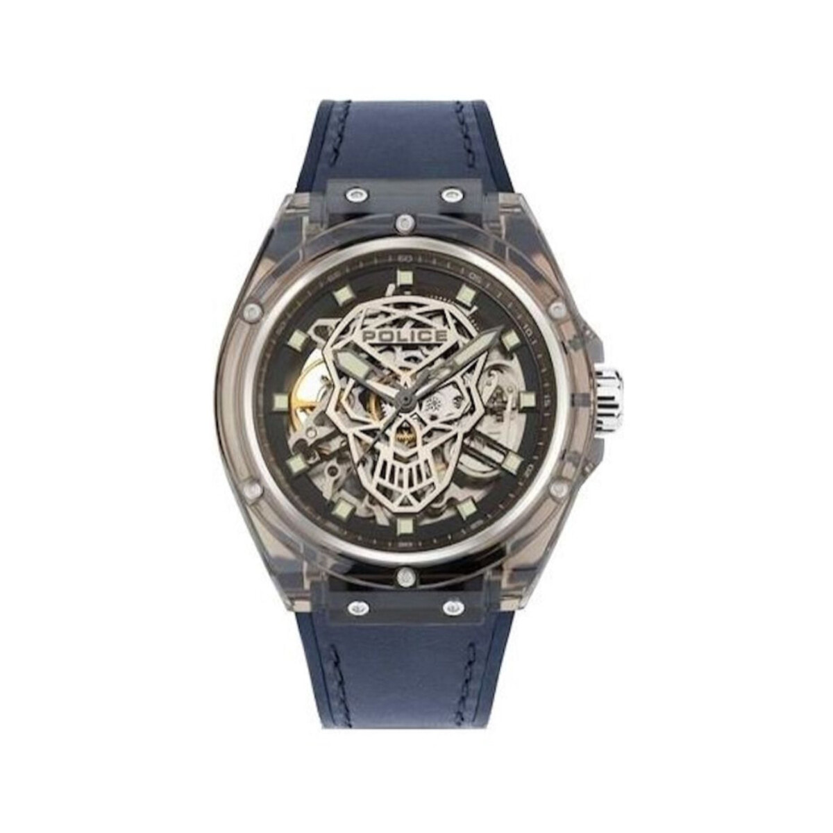 Reloj Police PEWGR1592402 Hombre Analogico Cuarzo con Correa de Silicona