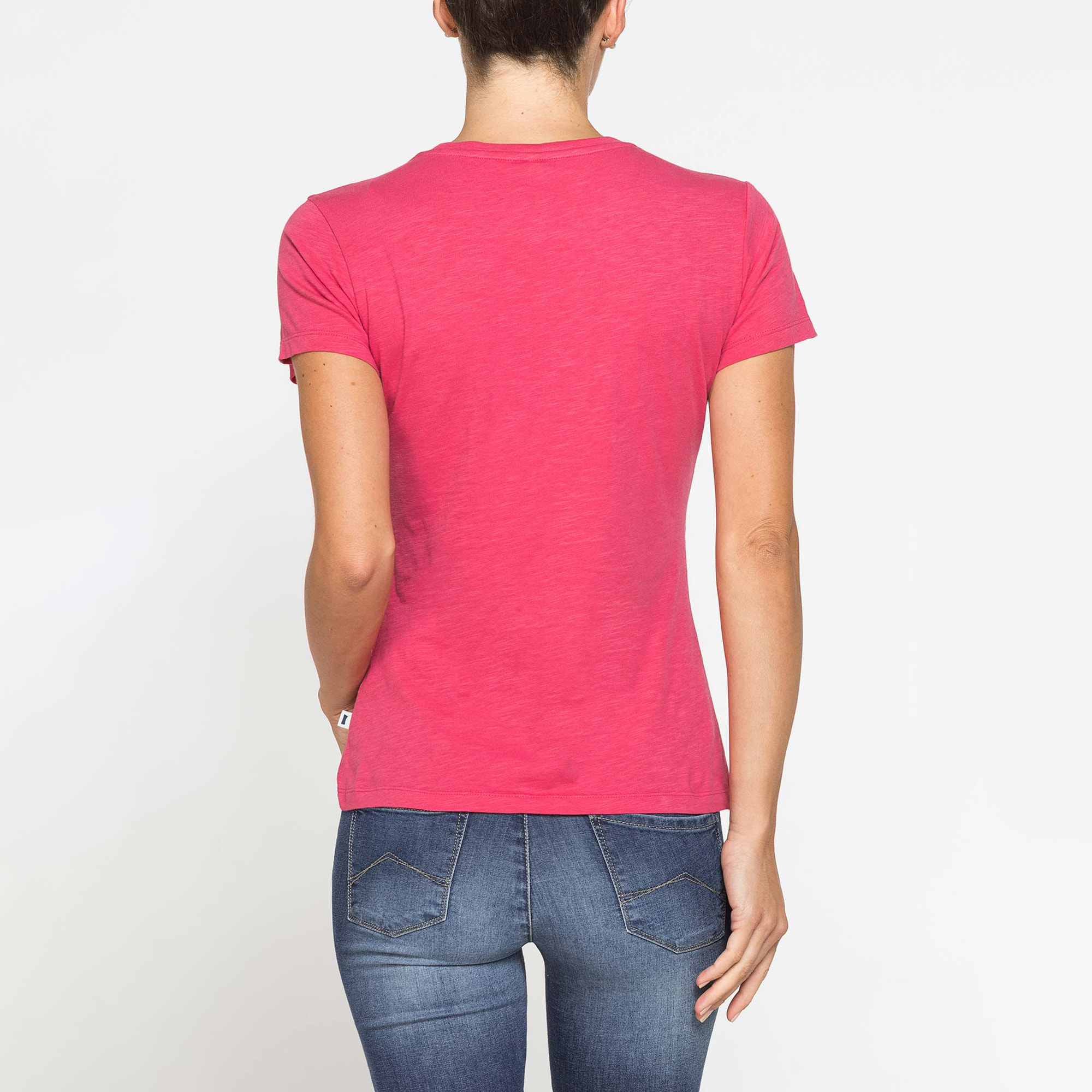 T-SHIRT IN JERSEY SLUB CON STAMPA