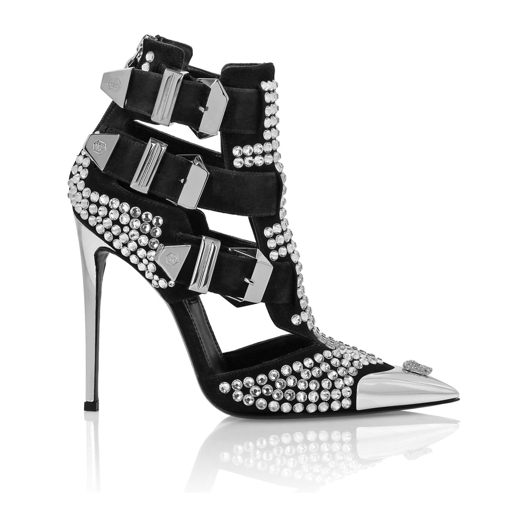 PHILIPP PLEIN Sandalias Tacones Altos SKULL