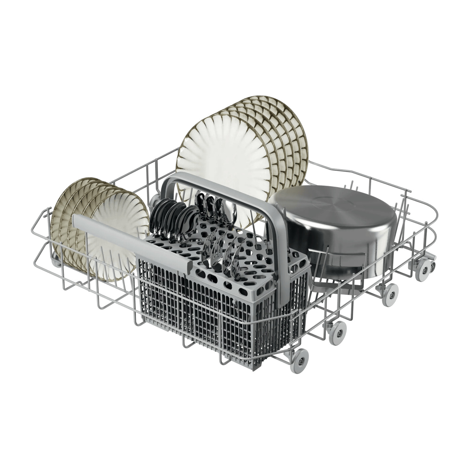 AEG Lavavajillas de 60 cm Serie 6000 SmartSelect para 13 cubiertos GF6100C2SNW