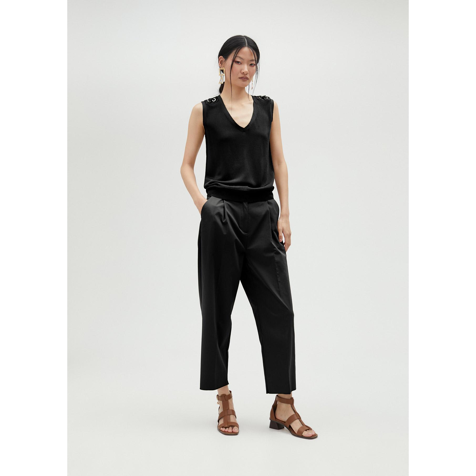 Pantaloni in tessuto sartoriale