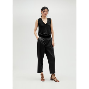 Pantaloni in tessuto sartoriale