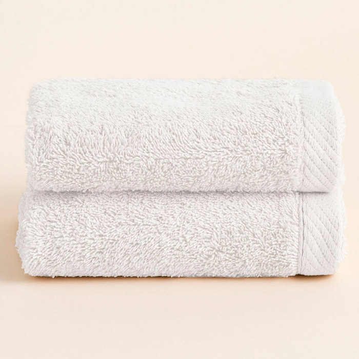 Toalla Serenity - 100% algodón - 600 gr/m² - blanco