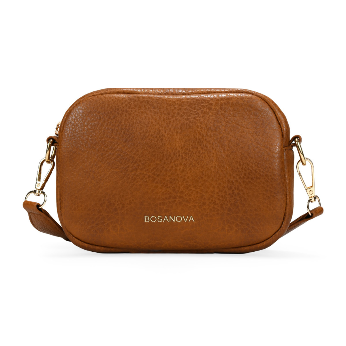 Bolso bandolera cuero asa con anillas