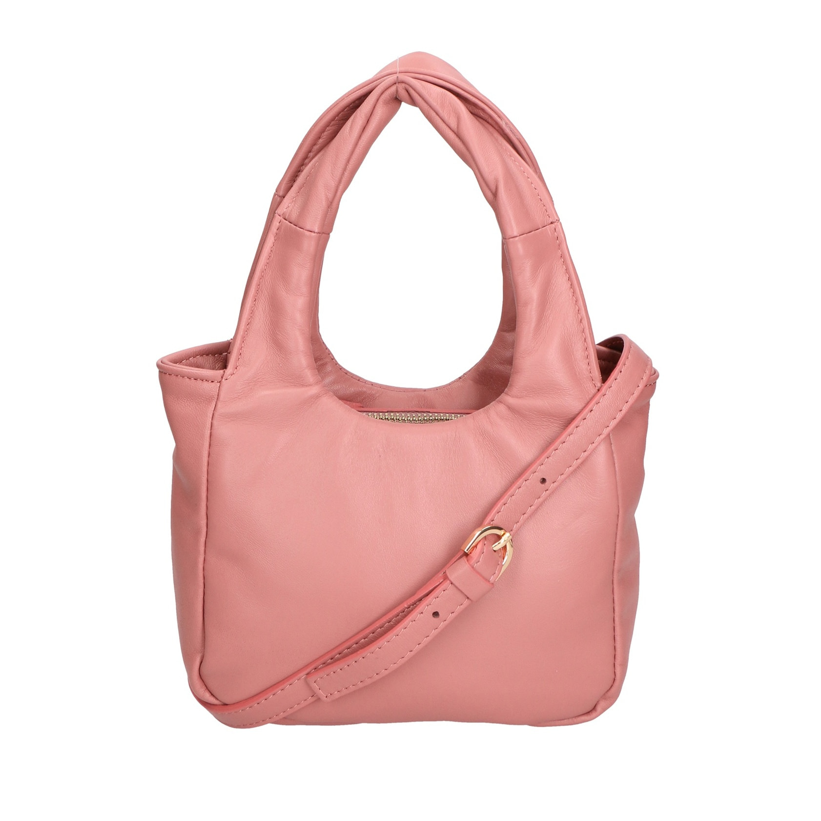 Borsa a mano da donna - Modello Virna - Vera Pelle - 17.0 x 24.0 x 8.0 cm