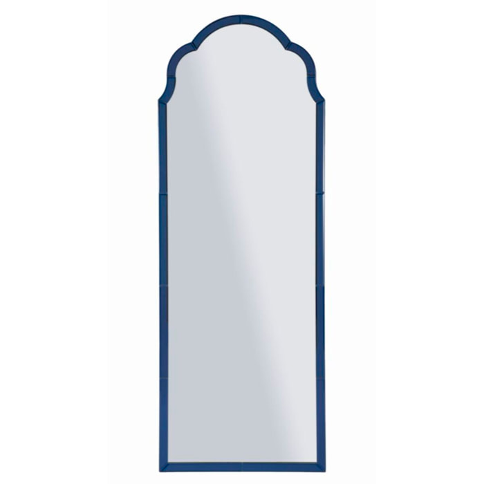 SPECCHIO DA MURO TANGERI BLU CM 55X2X150 (MISURA SPECCHIO CM 49X144)