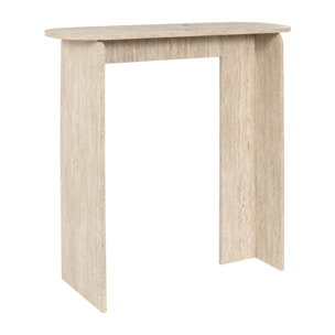 Console Pietra Effet Pierre Travertin