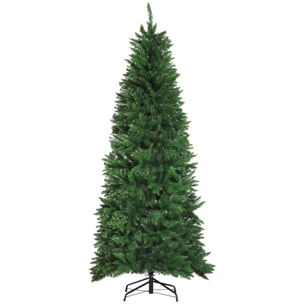 árbol de Navidad Artificial con 865 Ramas 91x210cm Verde